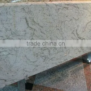 Polished River White Granite Countertops thumbnail-1