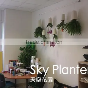 CT-457 Hot Sell Sky Planter Plastic Flower Pot Supplier From China 13.5x13.5x19cm thumbnail-4