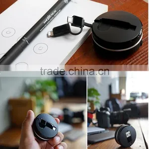 2 In 1 Universal Flexible Data Cable For Iphone 5s/6/6s And Android Mobile Phones Innovative Design Charging USB Cable thumbnail-6