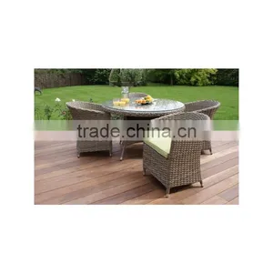2017 Sigma SGS Tested Quickest Delivery Royal Design pe Rattan Oval Table Set thumbnail-1