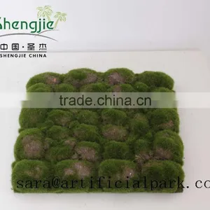 Artificial Moss Ball , Moss Panel, Moss Mat for Wall Decoration thumbnail-5