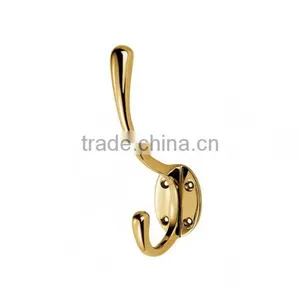 Brass Coat Hooks Antique thumbnail-1