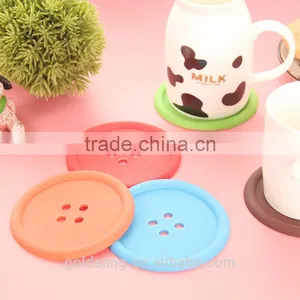 2015 Hot-selling Button Shape Silicone Baking Mat/silicone Cup Mat thumbnail-1