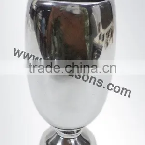 MOST ELEGANT METAL IRON FLOWER VASE FOR HOME DECOR AND CENTER PIECE . thumbnail-6