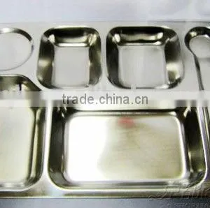 Stainless Steel Fast Food Dinner Plate thumbnail-4