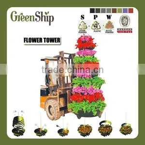 Outdoor Decorative Garden Flower Tower As Your Design thumbnail-1