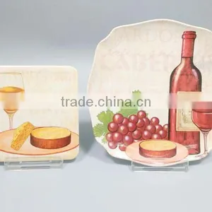 Melamine Printing Cup Coaster thumbnail-1