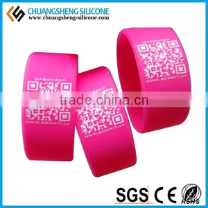 Environmental Protection Pure Silicone Bracelet for Party/wedding/anniversary thumbnail-3