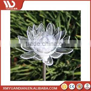 Rotating Flower Garden Stake Outdoor Yard Decor Led Lamp Solar Landscape Light thumbnail-4