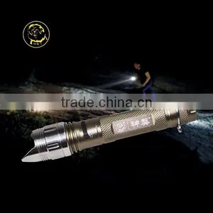 Outdoor Aluminum Rechargeable Flashlight With 4 Shifts and Magnet thumbnail-1