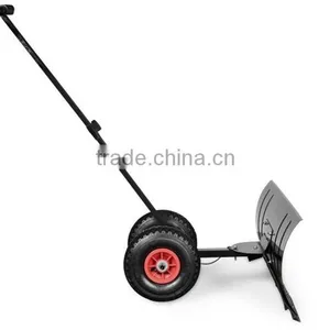 Aluminum Snow Shovel With Wheel thumbnail-4