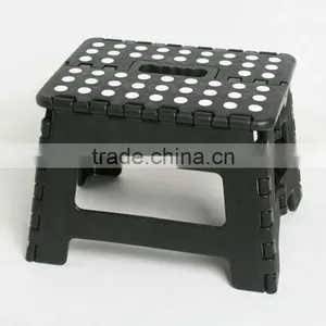 Indoor Outdoor Plastic Adjustable Folding Step Stool thumbnail-1