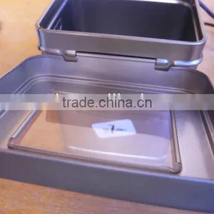 Squar Tin Box With PVC Window thumbnail-2