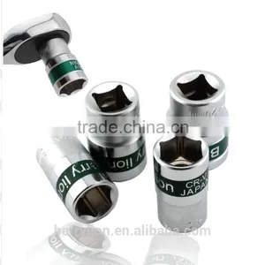 Berrylion Hexagon Socket Dual Color Mirror Finished Half Inch Socket thumbnail-1