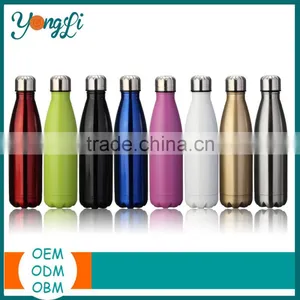 Perfect for Outdoor Sports 17oz(500ml) Double Wall Stainless Steel Insulated Water Bottle thumbnail-1