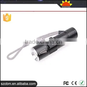 New Arrival XPG-R5 LED 250 Lumens 3 Mode Powerful Flashlight,fast Track Flashlight Torch thumbnail-1