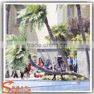 Hot Sale Outdoor Landscaping Artificial Fake Coconut Tree Decoration Palm Tree Dubai thumbnail-3