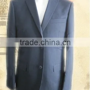 High Quality T/r Suit Latest Design Coat Pant Suit for Young Man thumbnail-1