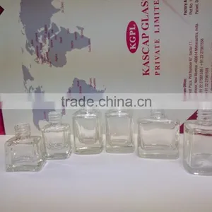 Empty Nail Polish Glass Bottles ;Premium Quality Bottles ,Caps and Brushes India. thumbnail-3