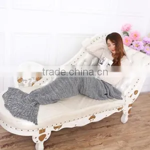 Wholesale Mermaid Tail,Adult Knitted Mermaid Tail Blanket thumbnail-1