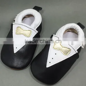 Soft Leather Infant Shoe,rubber Baby Shoes,happy Toddler Boots Leather Baby Shoes 2017 thumbnail-4