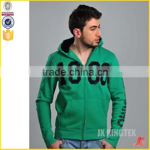 Sudaderas Hombre Men's Zipper-up Hoodies With Your Own Logo Manufature for OEM/ODM thumbnail-2