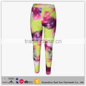 OEM Service Fashion Soft Breathable Custom Printed Sports Yoga Sex Slim Clothing Always Leggings For Women thumbnail-5