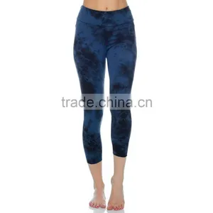 Customized Super Soft Sports Polyester Spandex Leggings Wholesale for Ladies thumbnail-1