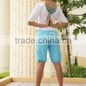 Comfortable Body Cut Wholesale Yoga Clothes, Wholesale Yoga Apparel, Yoga Apparel OEM#ZF5P9447 thumbnail-1