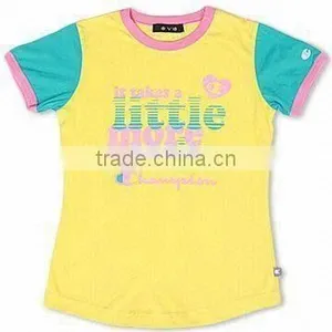 Women's T-shirts, Made of 100%Cotton, Simple, Modern and Comfortable thumbnail-1