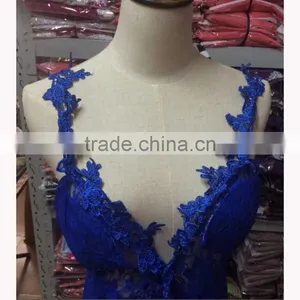 Walson Latest Fashion Elegant Blue Slim Girl Prom Dresses thumbnail-6