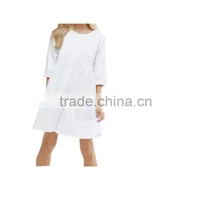 Fashional Designed Medium Length Leisure Fashion Women Dress 2017 thumbnail-1