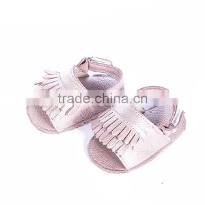 Genuine Leather Sandals. Soft Sole Leather Sandals for Baby thumbnail-2