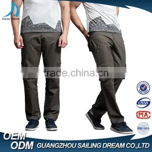 High Quality Bulk Wholesale Cheap 100% Cotton Work Trousers Pants European Style Mens Chino Pants thumbnail-2