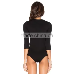 Lace Up Style Full Body Black Fishnet Stockings thumbnail-4