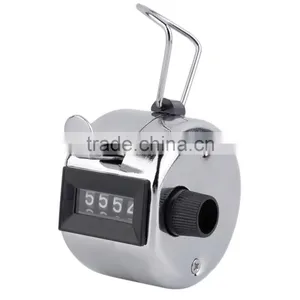 Hand Held Tally Counter Manual Counting 4 Digit Number Golf Clicker NEW thumbnail-3