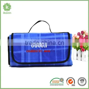 Factory Sell Tartan Folding Picnic Blanket With Handle thumbnail-5