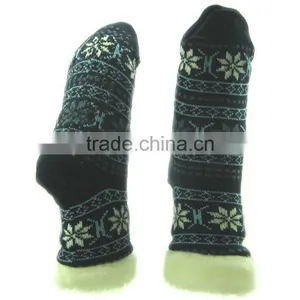 Anti-slip Acrylic Knitted Warm Floor Socks thumbnail-1