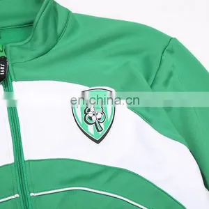 Factory Price Wholesale Slim Fit Training Plain Fleece Tracksuit thumbnail-4