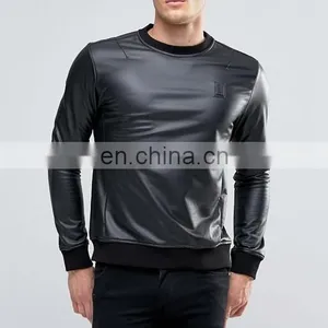 Mens Long Sleeve Coated Jersey Sweatshirt thumbnail-1