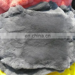 Factory Wholesale Raw or Dyed Color Real Rex Rabbit Fur Pelts thumbnail-2