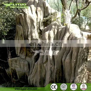 Landscape Decoration Project Artificial Rock Fiberglass Landscape thumbnail-1