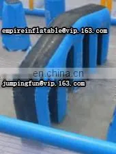 Blue Color Inflatable Millennium Field Paintball Bunker for Outdoor Sports ID-PB014 thumbnail-1