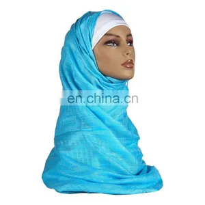 Scarf Women Hijab Dresses for Ladies Cashmere Muslim thumbnail-1