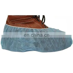 Handmade PP Nonwoven Shoe Cover With Double Elastics thumbnail-2