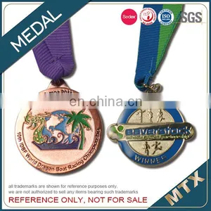 Zinc Alloy Soft Enamel Cheap Medals thumbnail-1