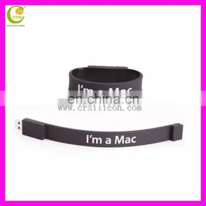 New Silicone Slap USB Wrist Band Bracelet 2tb USB Flash Drive With Free Logo thumbnail-4