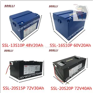 SOSLLI 18650 Lithium Ion Battery 10S5P 36v 10ah Lithium Battery PACK thumbnail-1