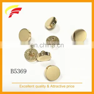Zinc Alloy 10mm Shank Button , Metal Round Sewing Button for Kids thumbnail-1