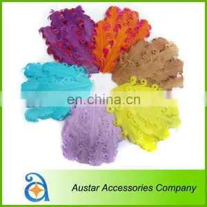 Multi-Color Nagorie Curly Goose Feather Pads for DIY thumbnail-1